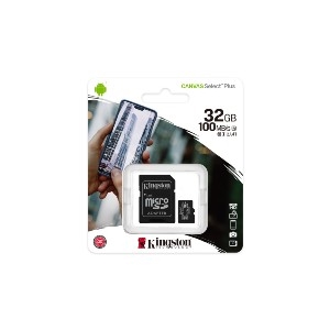 MicroSDHC 32GB Select Plus 100R(Con Adaptador a SD) Clase 10